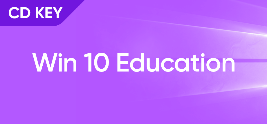 Win 10 Education - CD Key